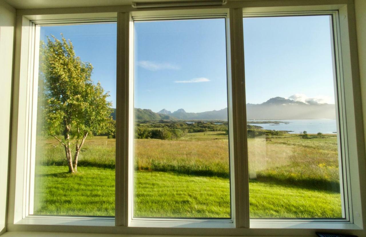 Ramberg Lodge Lofoten Bostad Buitenkant foto